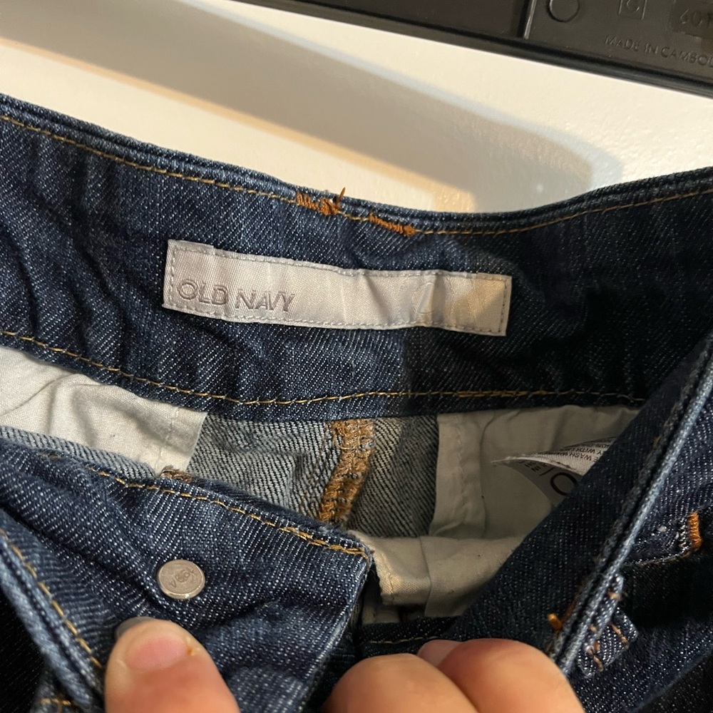 Old Navy Dark Blue Denim Skirt - Picture 5 of 6